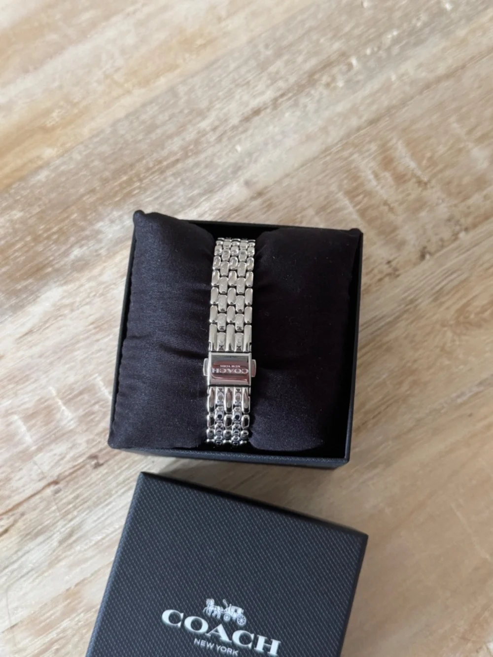 Coach Cass Watch Womens Light Blue & Silver SS 28mm CAZ19